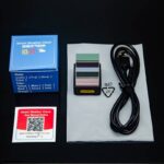 ミニ 3D ホログラム キューブ ディスプレイ、スマート ウェザー ステーション デジタル時計 BLACK/WHITE 全2色 SKU:PC10222026055 - 画像 (5)
