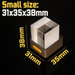 ミニ 3D ホログラム キューブ ディスプレイ、スマート ウェザー ステーション デジタル時計 BLACK/WHITE 全2色 SKU:PC10222026055 - 画像 (9)