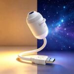 ナイトライト USB 星空プロジェクションライ ト 360°角度に調整でき USB 星空プロジェクションライト 宇宙投影ランプ USB接続 雰囲気作り 軽量ポータブル 携帯便利  全4種類 SKU:PC10222026073 - 画像 (2)