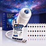 ナイトライト USB 星空プロジェクションライ ト 360°角度に調整でき USB 星空プロジェクションライト 宇宙投影ランプ USB接続 雰囲気作り 軽量ポータブル 携帯便利  全4種類 SKU:PC10222026073 - 画像 (8)